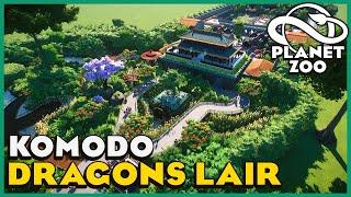 The Dragon's Lair! Komodo Dragon Habitats! Zoo Spotlight 09 #PlanetZoo