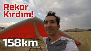 Distance Record!  I Flew 158km Without a Motor! 