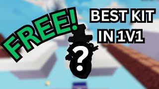 The BEST kit in 1v1 mode is FREE - Roblox Bedwars..