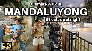 Ultimate Walk in Mandaluyong Metro Manila Philippines [4K]