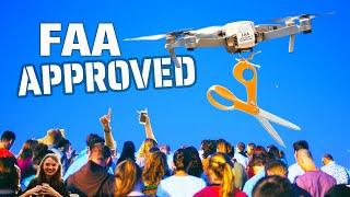 Flying Drones Over People and Vehicles FAA Ruling... is it Legal?   the Interview
