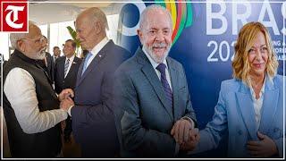 LIVE: Meloni, Biden, Xi, Modi arrive at G20 Summit, welcomed by Brazilian President Lula da Silva