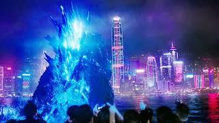 Godzilla Arrive To Hong Kong (Godzilla vs Kong) Brightness Movie Clip HD