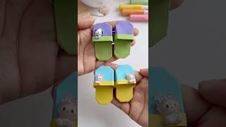 DIY Miniature Slippers Project That’ll Make People Say “You MADE That!” #shorts #art  #youtubeshorts