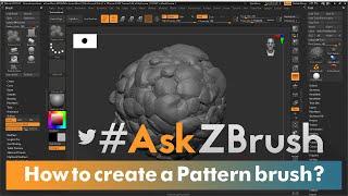 #AskZBrush - How Do I Create My Own Pattern Brush in ZBrush?