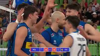 Highlight VNL 2024: Italy VS Poland 0-3 | Volleyball Nations League 2024 Men - Moji