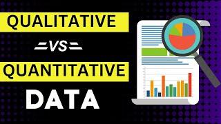 Qualitative Vs Quantitative Data | Difference between them with Examples