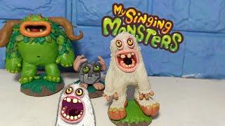 Слепил МАМУНТ из пластилина My Singing Monster-мои поющие монстры