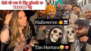 Halloween vlog canada || ਸਿੱਧੂ ਮੂਸੇਆਲੇ ਦੀ ਫੈਨ ਗੋਰੀ || Akash sidhu || Akash sidhu Tv ||