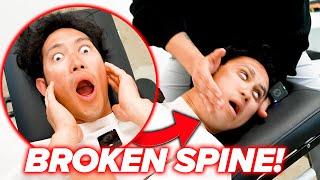 CHIROPRACTOR **HEALS** 'BROKEN BACK' PAIN!  | Daily vlog Tubio | Pain relief | Dr Jimenez