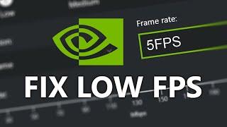 How to Fix Low FPS & Stuttering when recording with Nvidia Shadowplay