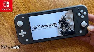 NieR: Automata The End of YoRHa Edition Nintendo Switch Lite Gameplay