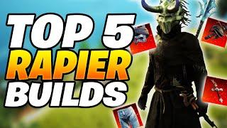 TOP 5 BEST RAPIER BUILDS! New World Aeternum Rapier Build Guide