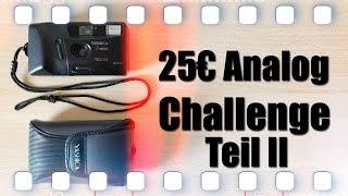 25€ Analog Challenge - Akt 2 - Kamera Unboxing ( Yashica J Mini )