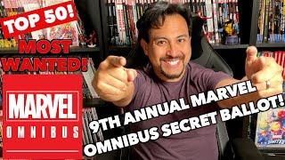 Your TOP 50 Most Wanted Marvel Omnibus!