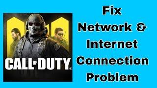 Fix Call of Duty Mobile App Network & No Internet Connection Error Problem in Android Smartphone