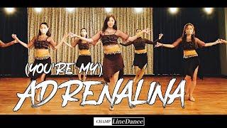 [라인댄스고급반] (You're My) Adrenalina Line Dance || 아드레날리나 라인댄스