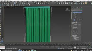 3DS MaX Tutorial - Modeling Curtain using Cloth simulation