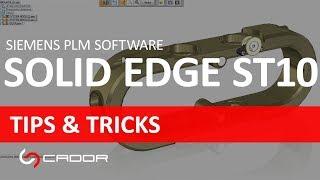 Solid Edge ST10 - Tips & Tricks