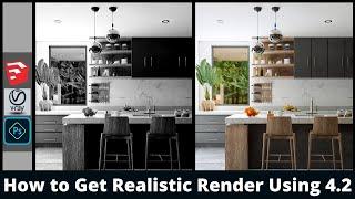 How to Get Realistic Render Using VRay 4.2 SketchUp