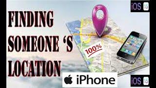 how to track someone location with their phone number on iPhone and iPad