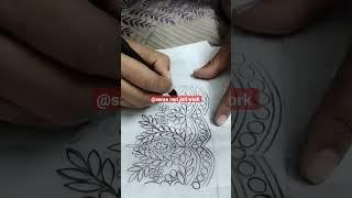 @sareenari1234 |how to draw a khaka for a most beautiful design #fashion