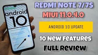 Redmi Note 7/7S MIUI 11.0.4.0 Android 10 Update | Hidden Features | Full Review
