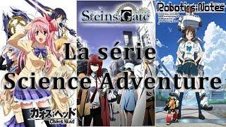 La série Science Adventure : Chaos;Head / Steins;Gate / Robotics;Notes / Anonymous;Code ?