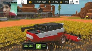 Farming simulator 18 harvest canola with the new machine