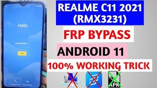 Realme C11 2021 Frp Bypass (RMX3231)Andriod 11 | Realme C11 2021 GoogleAccount remove New Solution