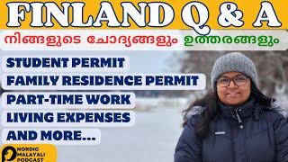 Finland Q&A | Study in Finland | Scholarship | Spouse Visa | Part-time Work | Living Expenses | PR