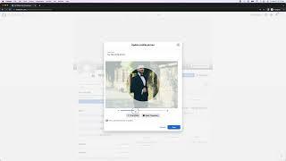 How to upload a Facebook profile photo