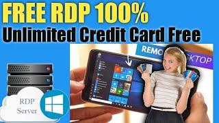 How to Create Free RDP | Window RDP 2021 | Free Credit Card For RDP | 24 Hours Working RDP Free