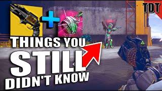 10⁹/¹⁰ Things You Didn't Know About Destiny 2