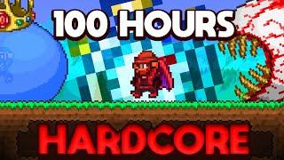 I'm Spending 100 Hours in Terraria HARDCORE