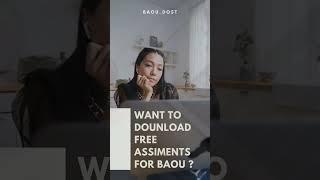 BAOU ASSIMENTS SOLUTION FREE ..|| #baou #assignment