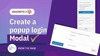 Create a popup login modal | Magento 2 | Customer Account