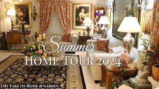 OUR SUMMER HOME TOUR 2024 - Maximal English Country Manor House Style