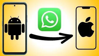 How to transfer WhatsApp from android to iPhone [Free, After setup, Without losing Data, Resetting]