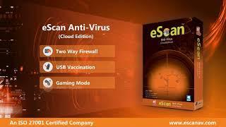 eScan Antivirus with Cloud Security Latest Version With Anti-Ransomware Technology - Teaser 2020