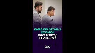 OLAY ANLAR! Emre Belözoğlu çıldırdı! Telefonu çalan gazeteciyle kavga etti!