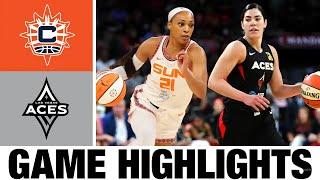 Connecticut Sun vs Las Vegas Aces Highlights [FULL GAME] | 2024 Women's Basketball