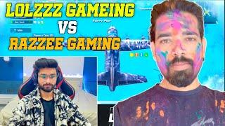 Ultimate Royal Fight LoLzZz Gaming vs Razzee Gaming LoLzZz vs Youtuber Fight Video i Rush Aj