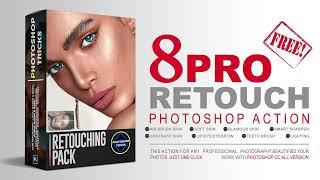 free photoshop action - free retouching action pack