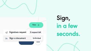 How to sign your documents for free with Yousign