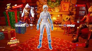 *ALL* PRESENTS OPENED in FORTNITE WINTERFEST 2020 NOW! (FREE Skins & PRESENTS!)