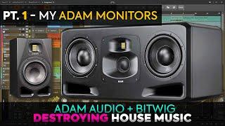 My ADAM Monitors are UNDEFEATED || ADAM Audio & Bitwig (Pt.1)