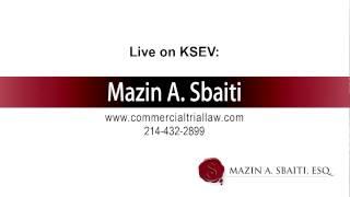 Dallas Attorney Mazin Sbaiti Interview on Redskins Trademark