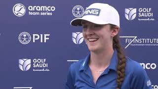 Lauren Walsh fires a 65 (-8) to finish T3 | Aramco Team Series - London
