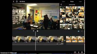 How to add or delete videos/ photos in iMovie App